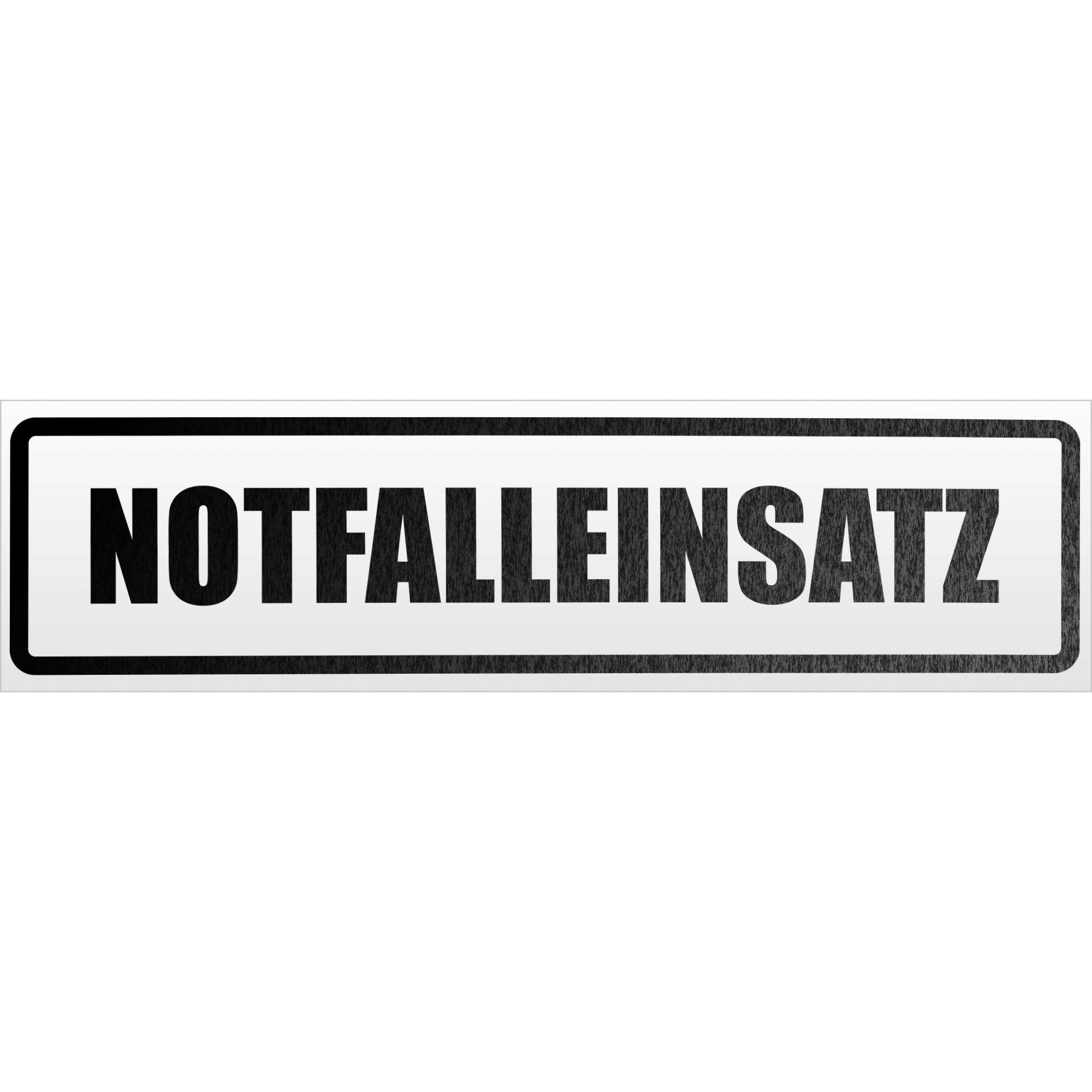 Notfalleinsatz Magnetschild Schild magnetisch - Picture 25 of 25