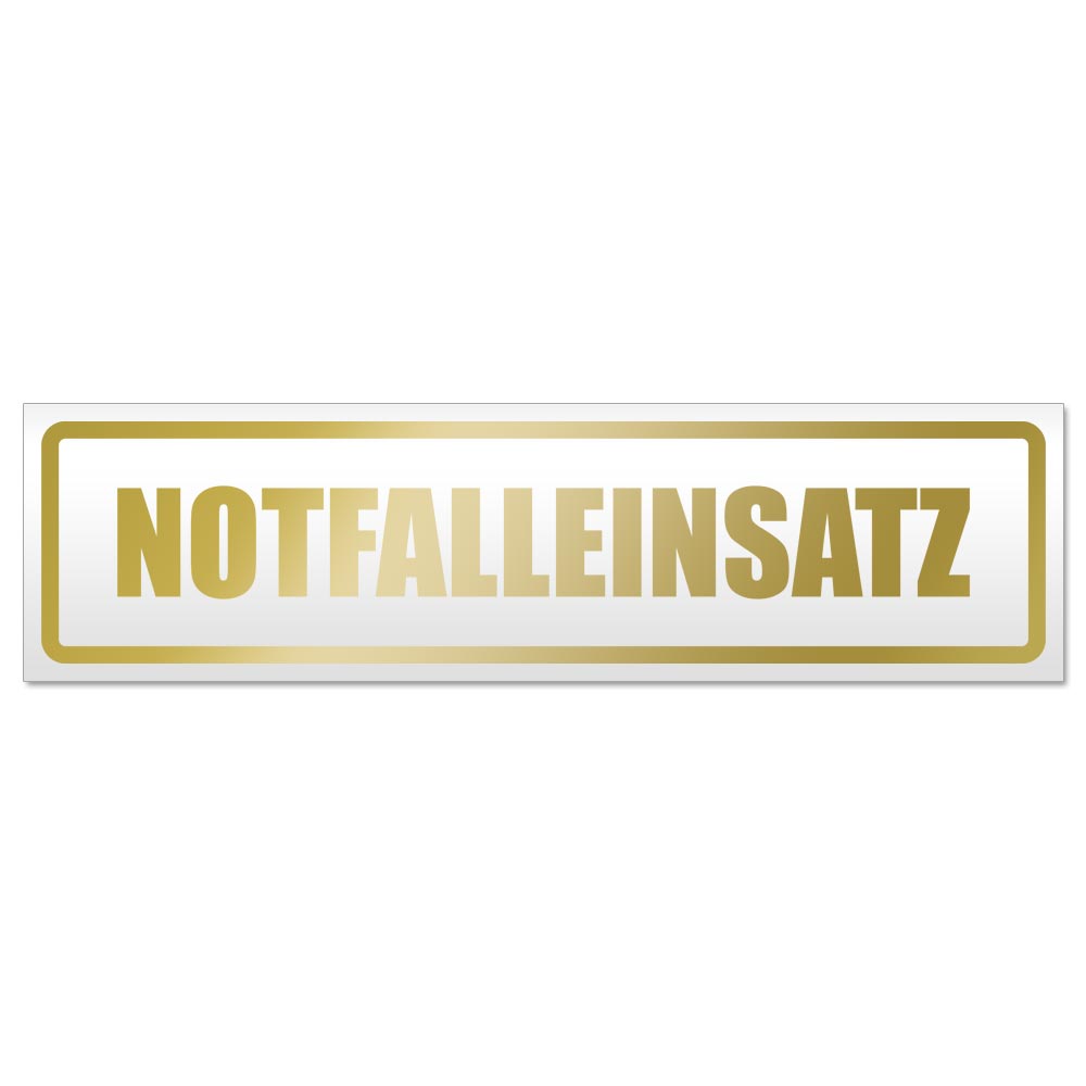 Notfalleinsatz Magnetschild Schild magnetisch - Picture 12 of 25