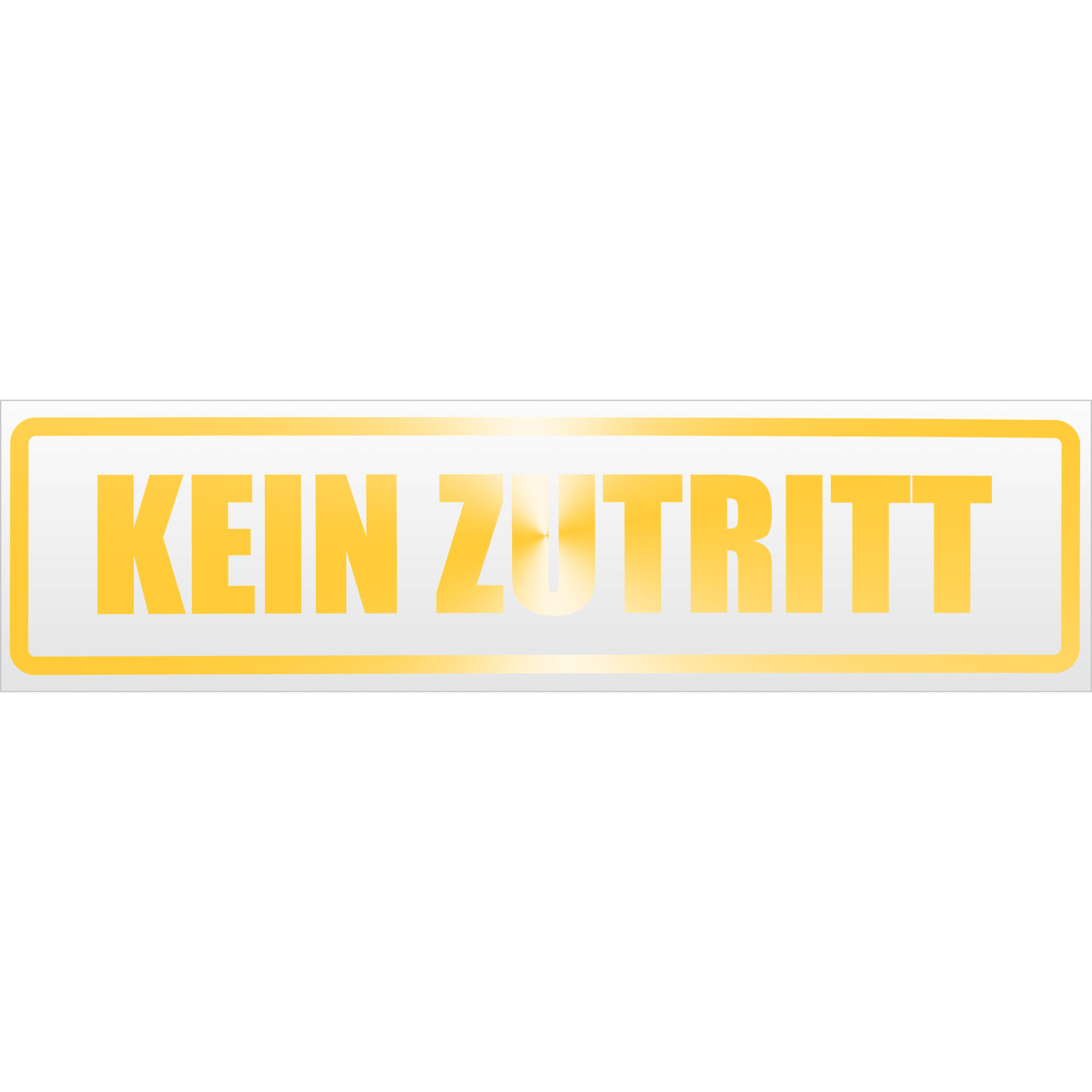 Kein Zutritt Magnetschild Schild magnetisch - Picture 21 of 25