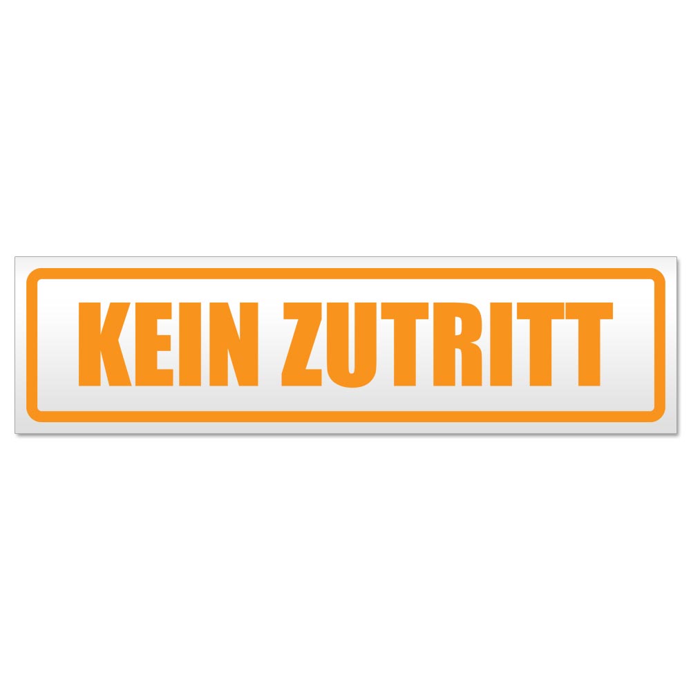Kein Zutritt Magnetschild Schild magnetisch - Picture 14 of 25