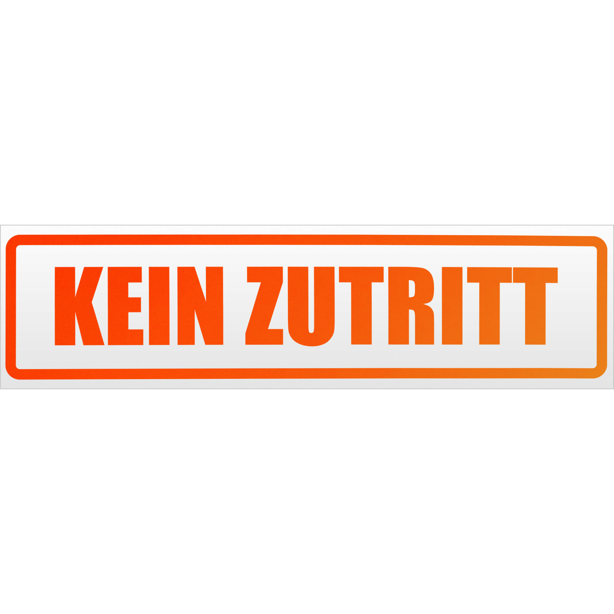 Kein Zutritt Magnetschild Schild magnetisch - Picture 17 of 25