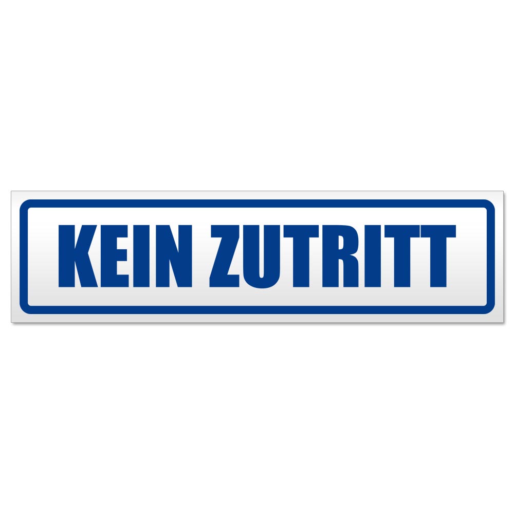Kein Zutritt Magnetschild Schild magnetisch - Picture 10 of 25