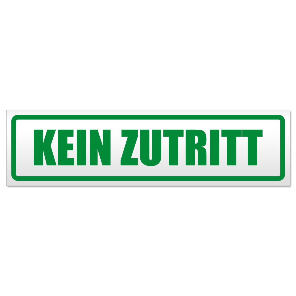 Kein Zutritt Magnetschild Schild magnetisch - Picture 15 of 25
