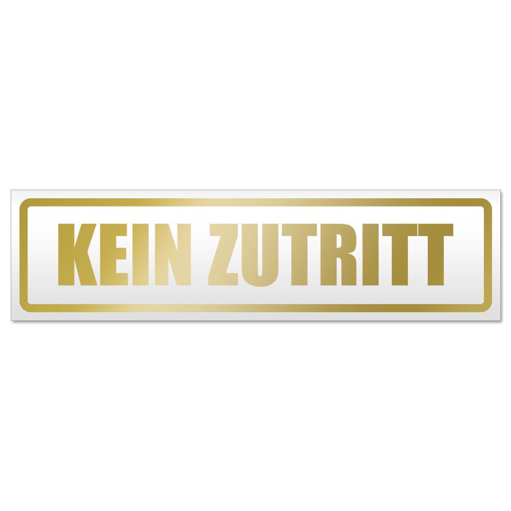 Kein Zutritt Magnetschild Schild magnetisch - Picture 12 of 25