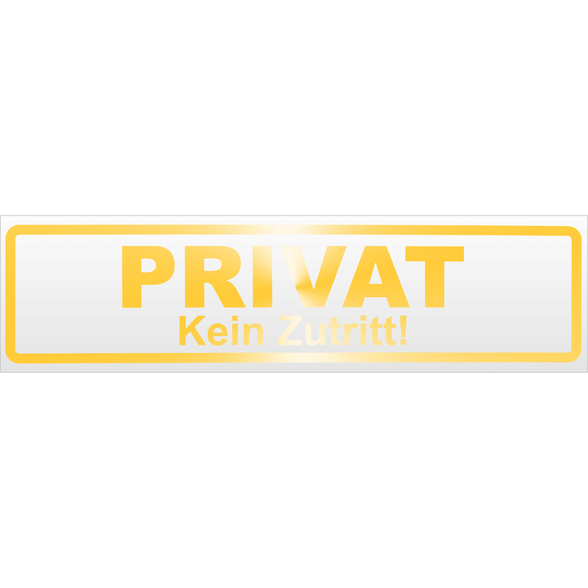 PRIVAT Kein Zutritt Magnetschild Schild magnetisch - Picture 21 of 25