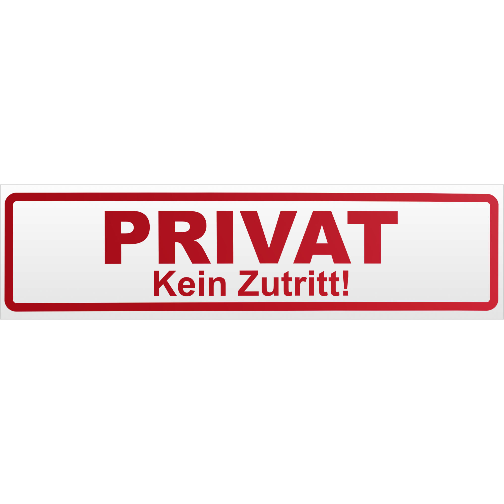 PRIVAT Kein Zutritt Magnetschild Schild magnetisch - Picture 22 of 25