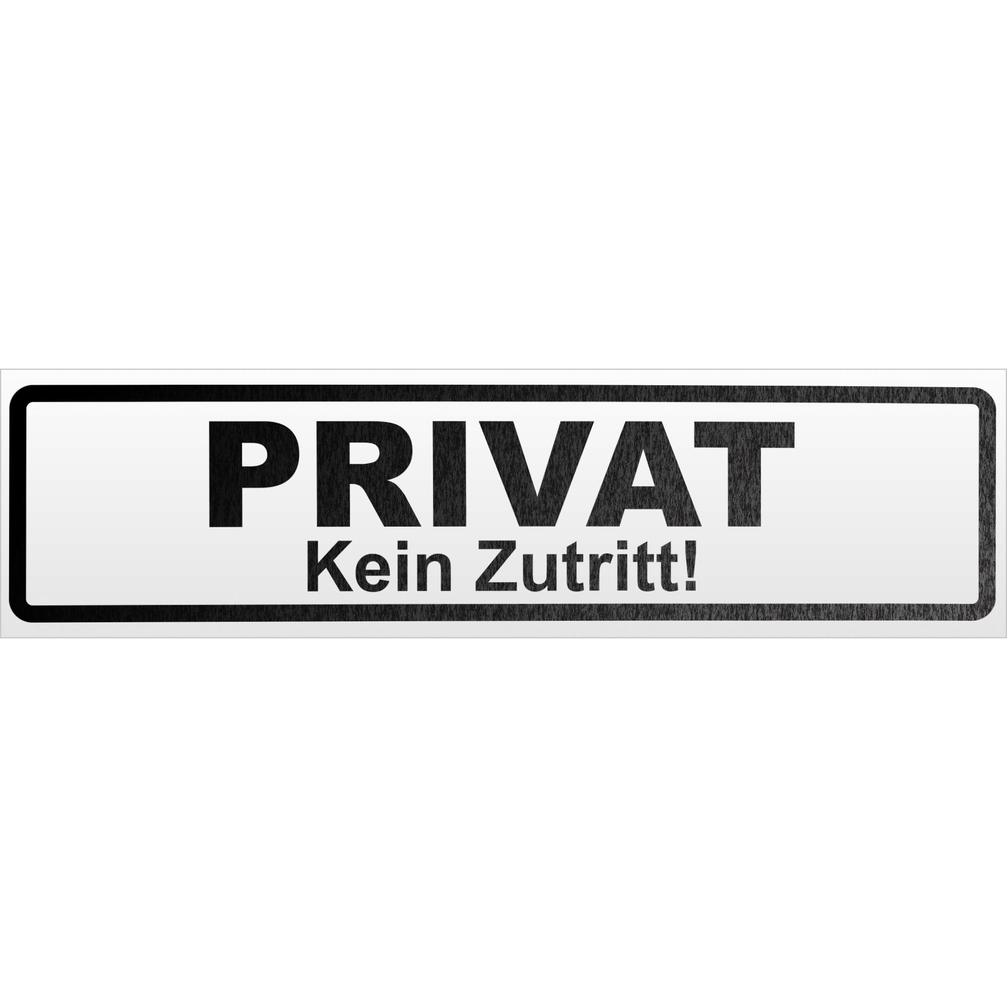 PRIVAT Kein Zutritt Magnetschild Schild magnetisch - Picture 25 of 25