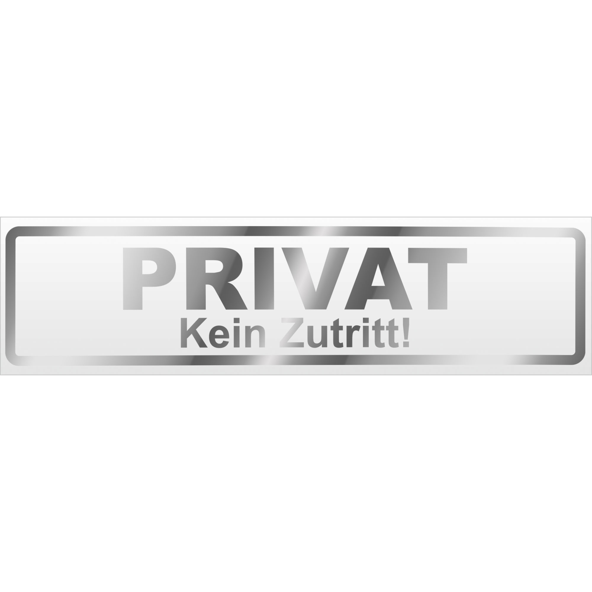 PRIVAT Kein Zutritt Magnetschild Schild magnetisch - Picture 20 of 25