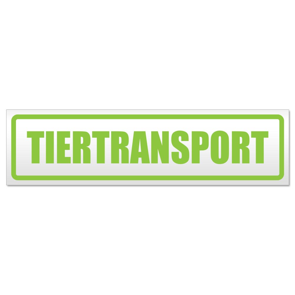 Tiertransport Magnetschild Schild magnetisch - Picture 8 of 25