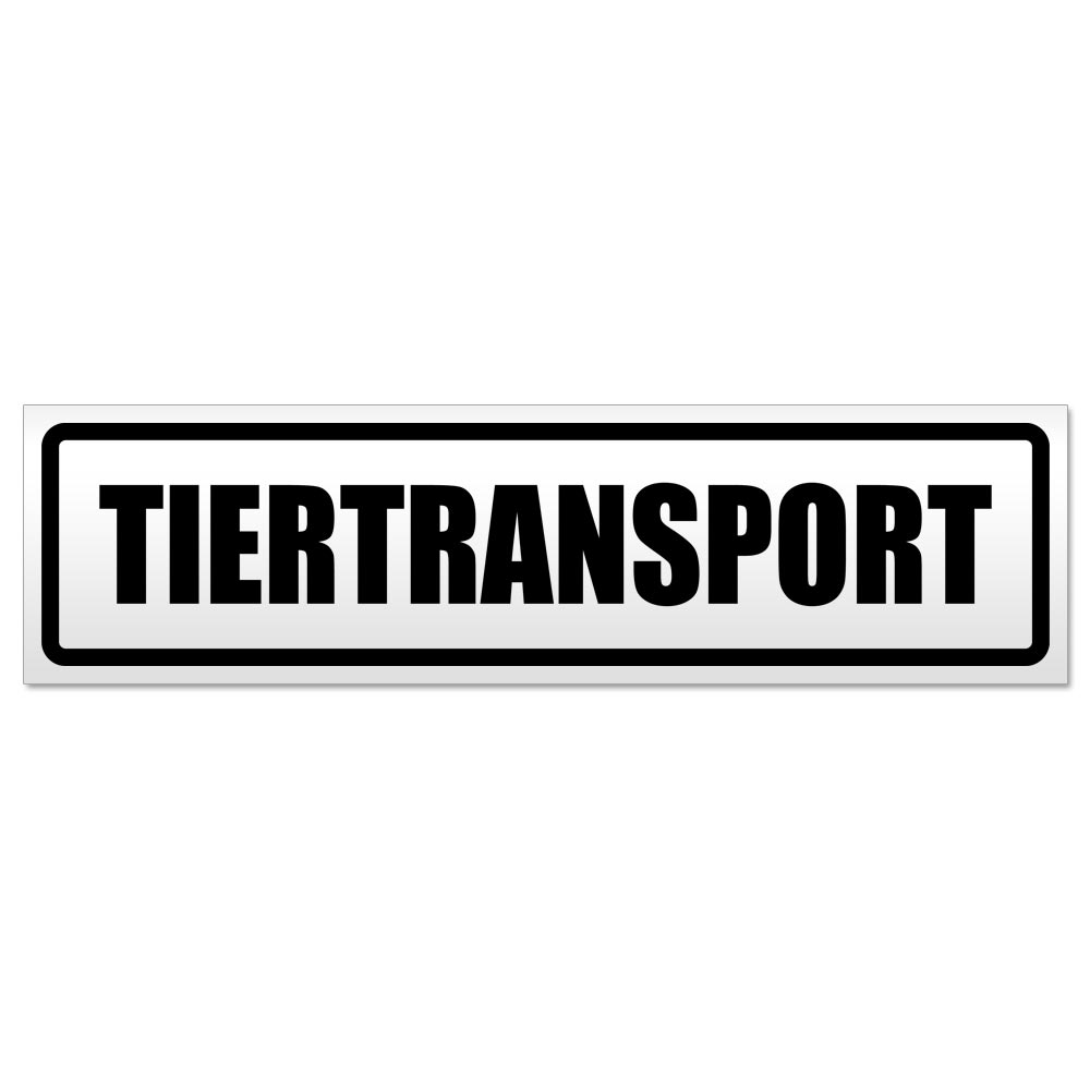 Tiertransport Magnetschild Schild magnetisch - Picture 9 of 25