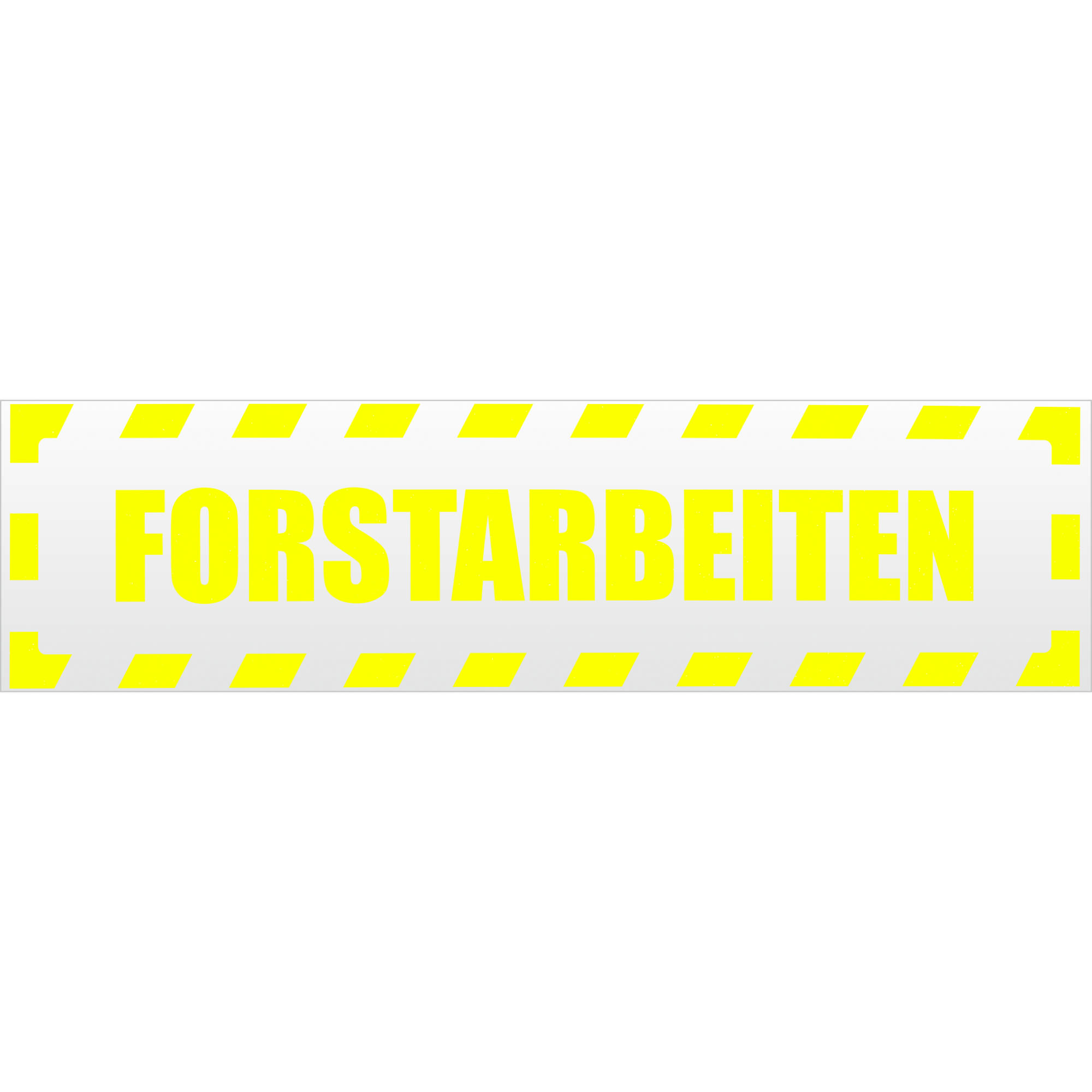 Targa magnetica a righe lavori forestali insegna magnetica - Foto 16 di 25