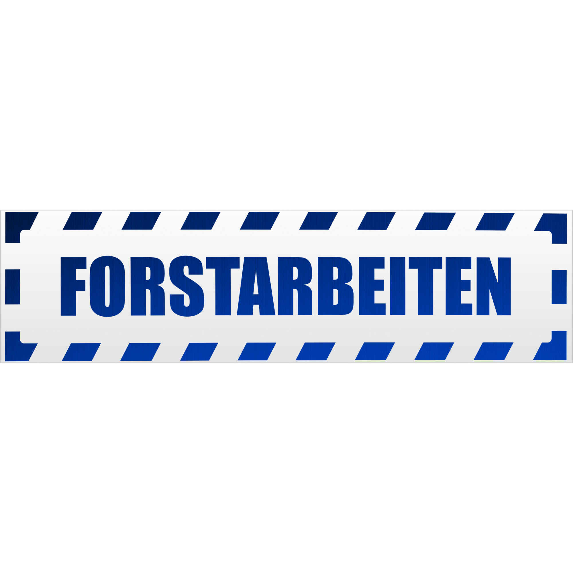 Targa magnetica a righe lavori forestali insegna magnetica - Foto 24 di 25