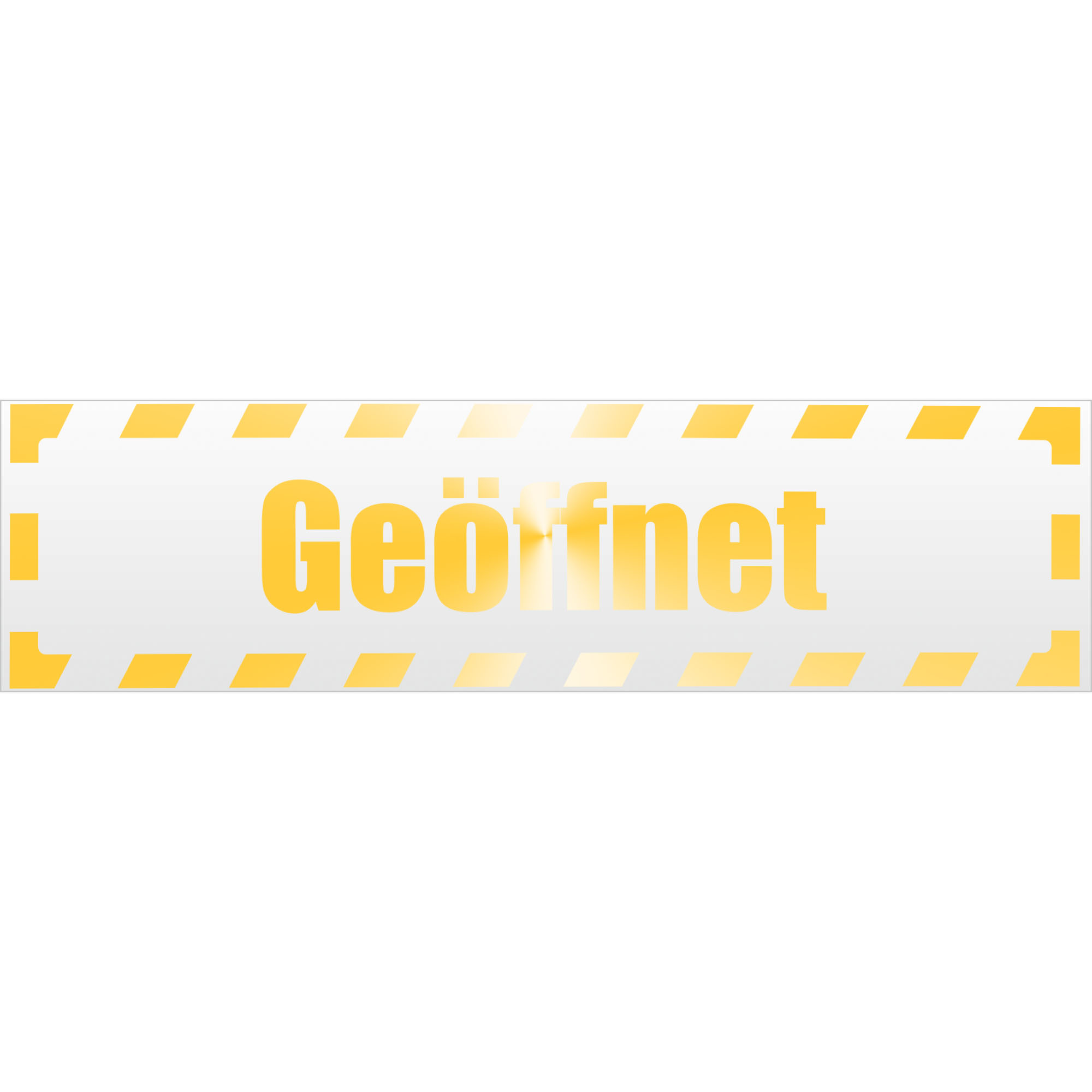 Geöffnet gestreift Magnetschild Schild magnetisch - Picture 21 of 25