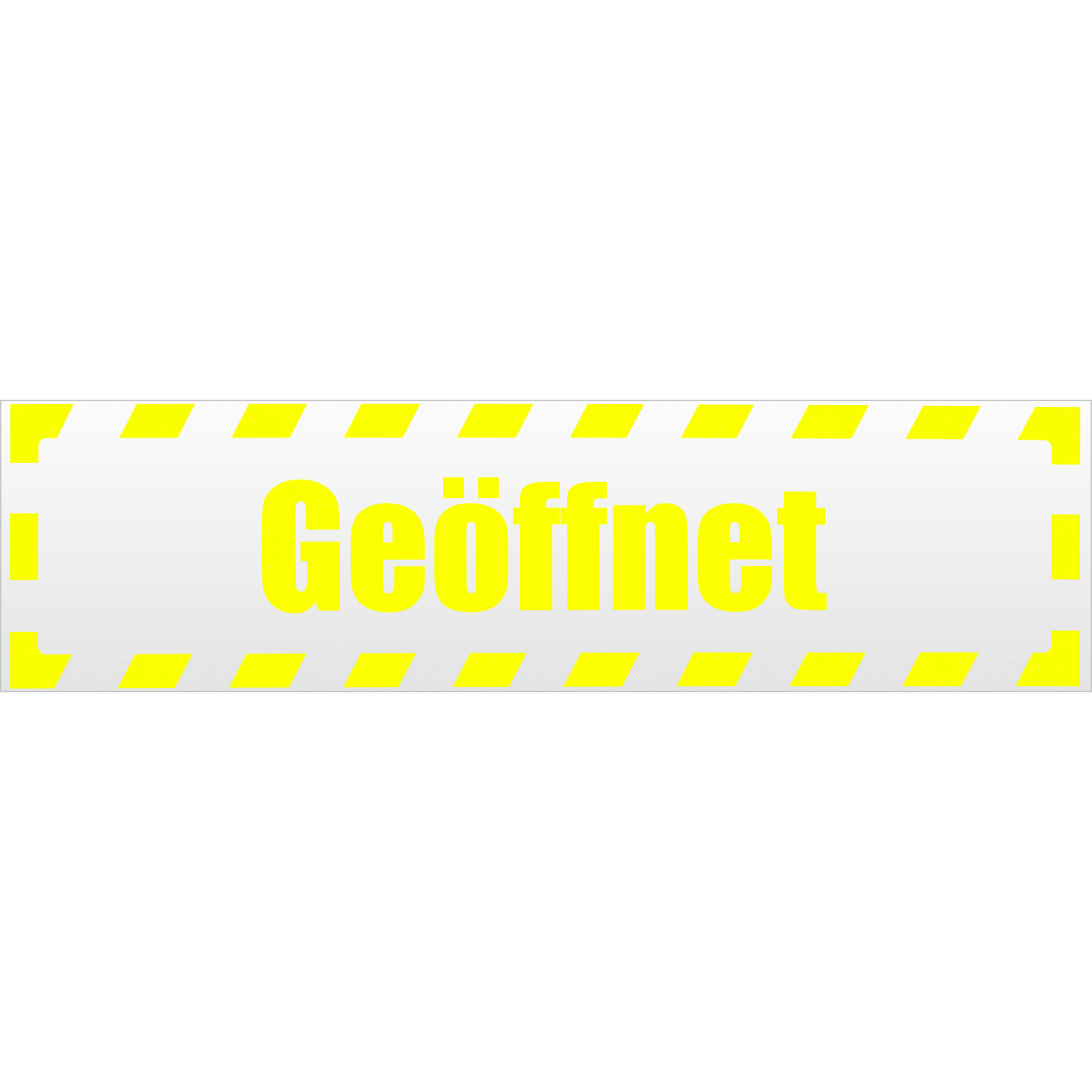 Geöffnet gestreift Magnetschild Schild magnetisch - Picture 16 of 25