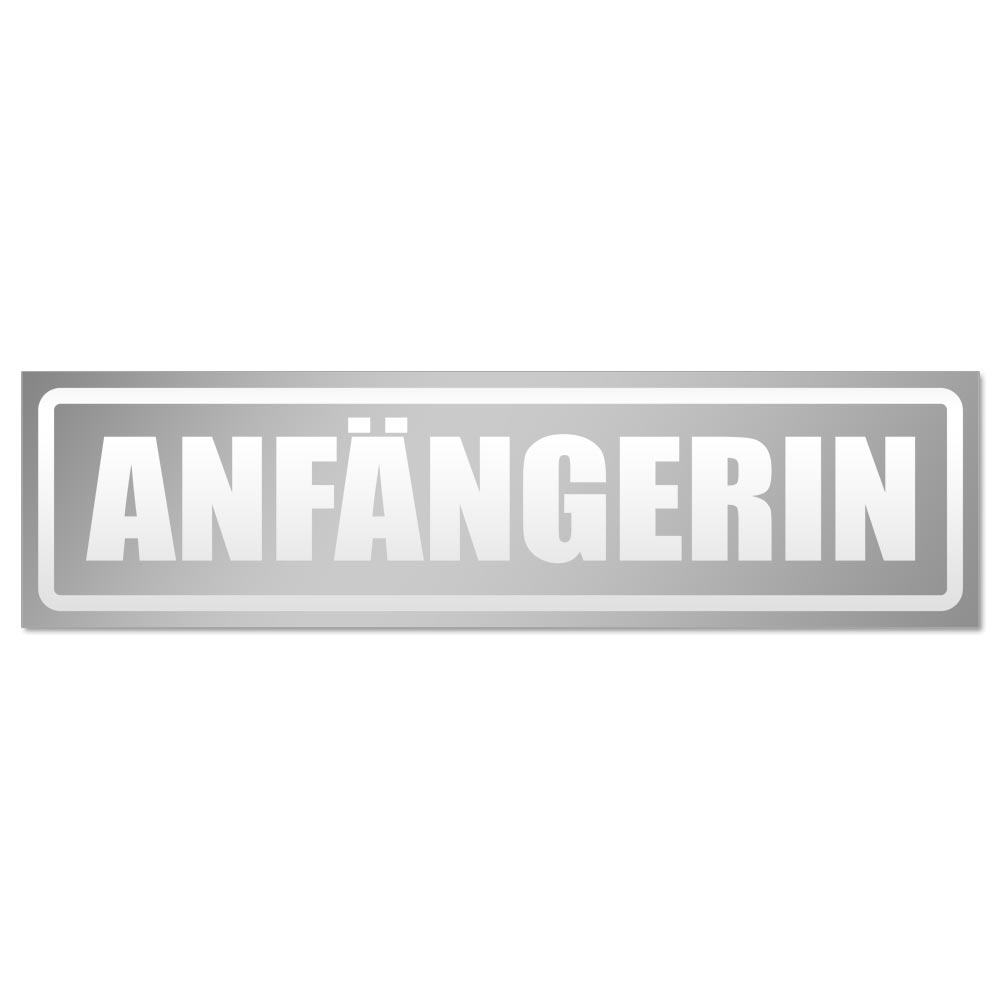 Anfängerin invertiert Magnetschild Schild magnetisch - Picture 11 of 25