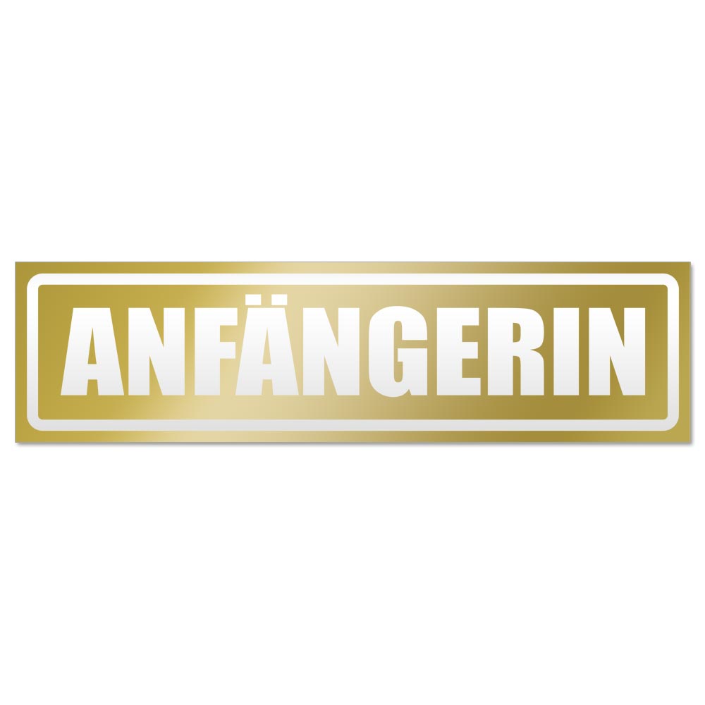 Anfängerin invertiert Magnetschild Schild magnetisch - Picture 12 of 25