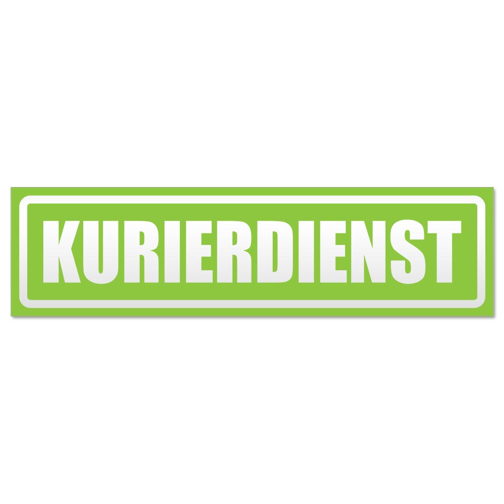 Kurierdienst invertiert Magnetschild Schild magnetisch - Picture 8 of 25