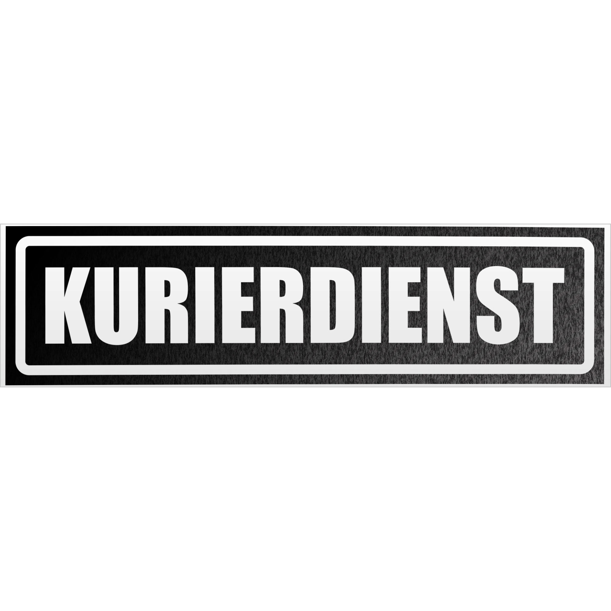 Kurierdienst invertiert Magnetschild Schild magnetisch - Picture 25 of 25