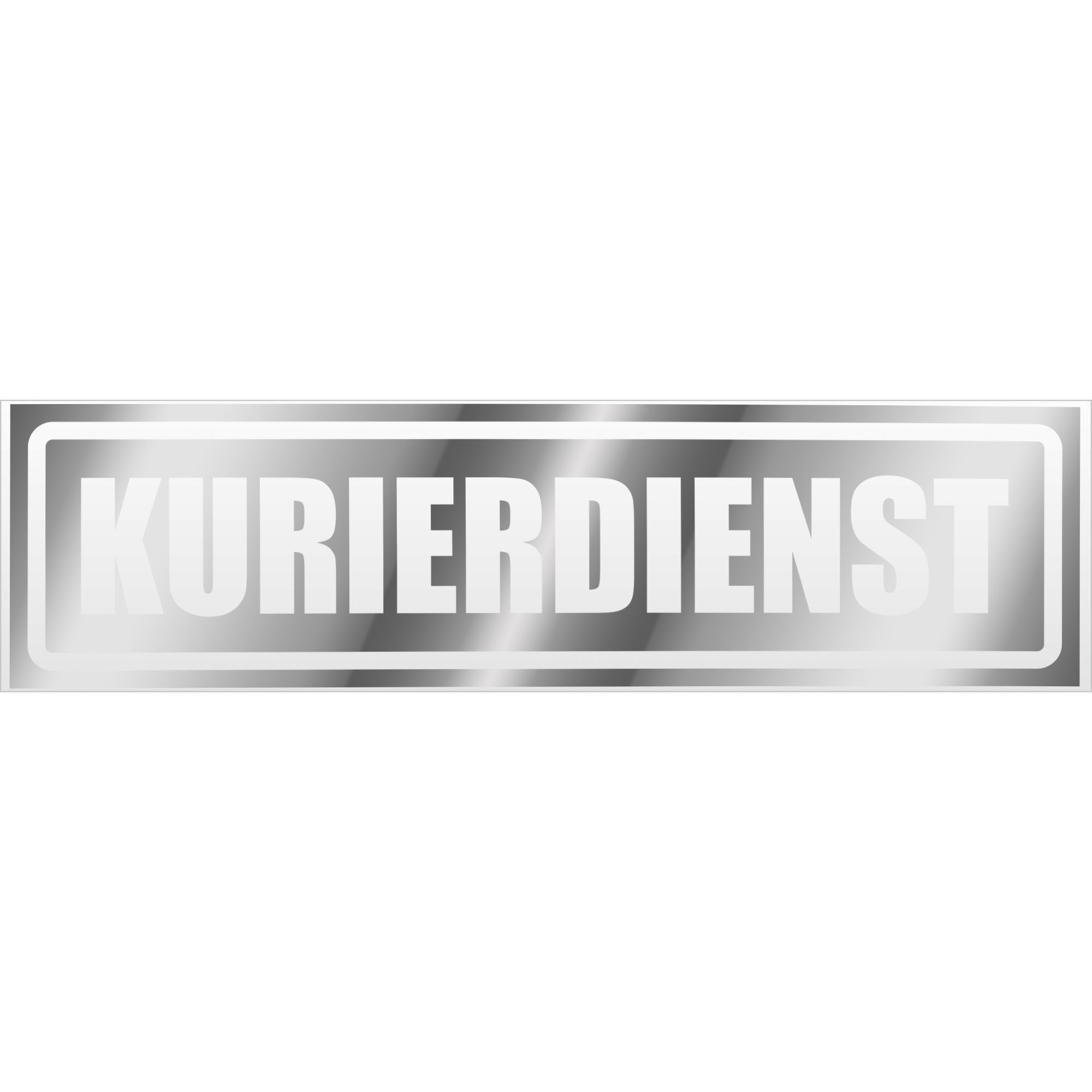 Kurierdienst invertiert Magnetschild Schild magnetisch - Picture 20 of 25