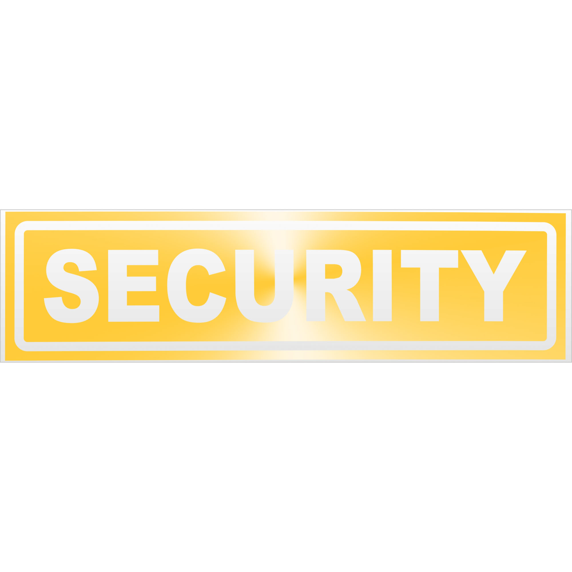 Security invertiert Magnetschild Schild magnetisch - Picture 9 of 25