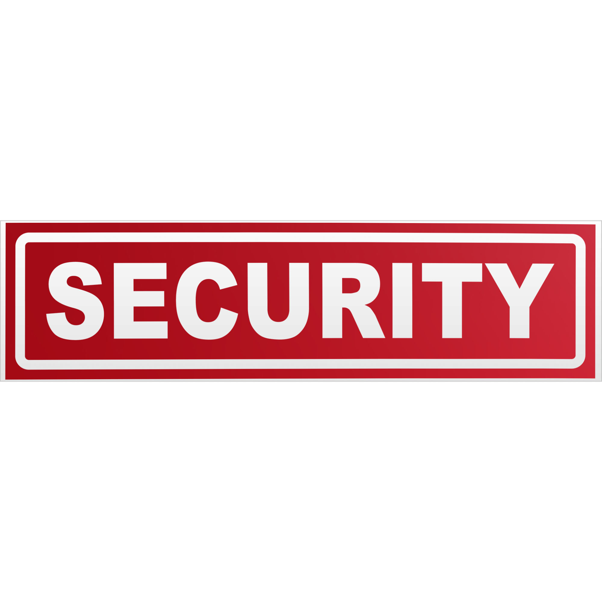 Security invertiert Magnetschild Schild magnetisch - Picture 21 of 25