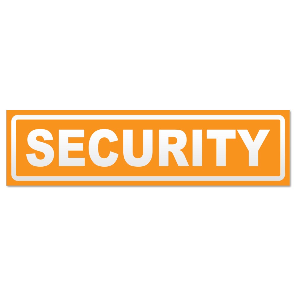 Security invertiert Magnetschild Schild magnetisch - Picture 18 of 25