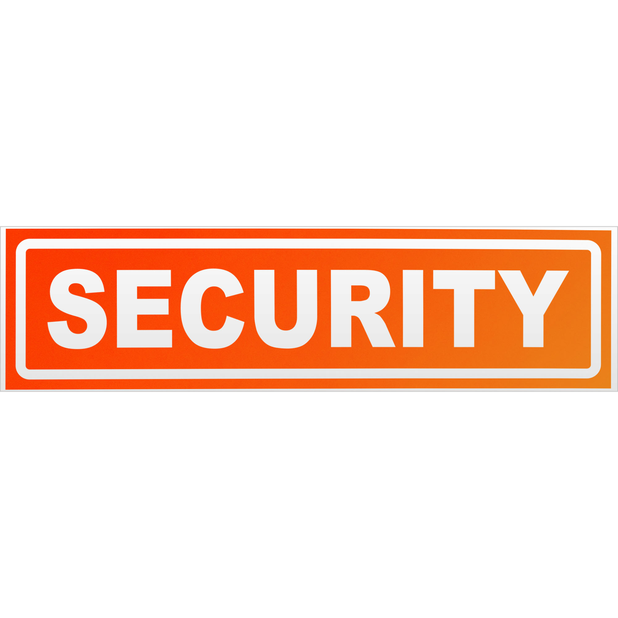 Security invertiert Magnetschild Schild magnetisch - Picture 16 of 25