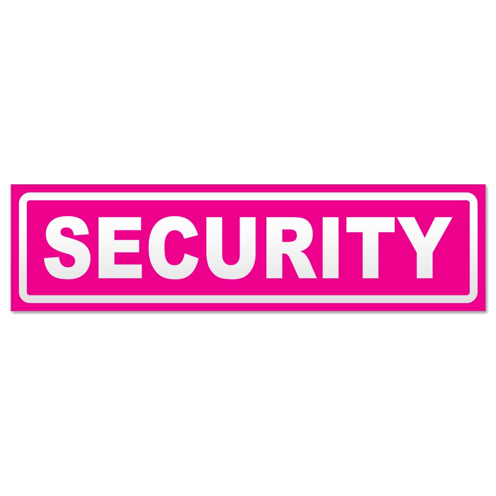 Security invertiert Magnetschild Schild magnetisch - Picture 19 of 25