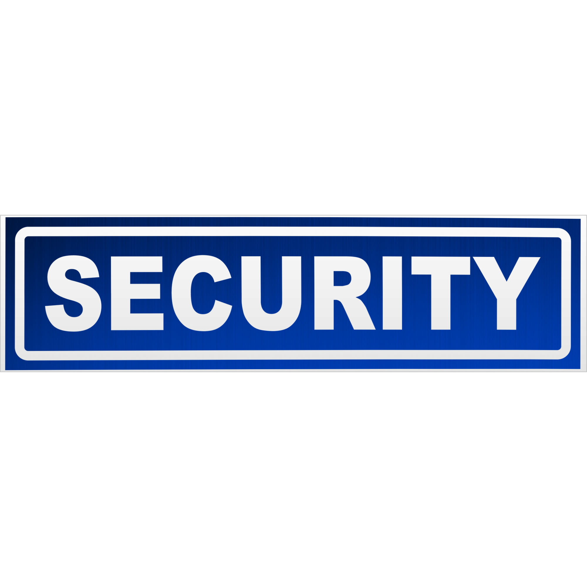 Security invertiert Magnetschild Schild magnetisch - Picture 6 of 25