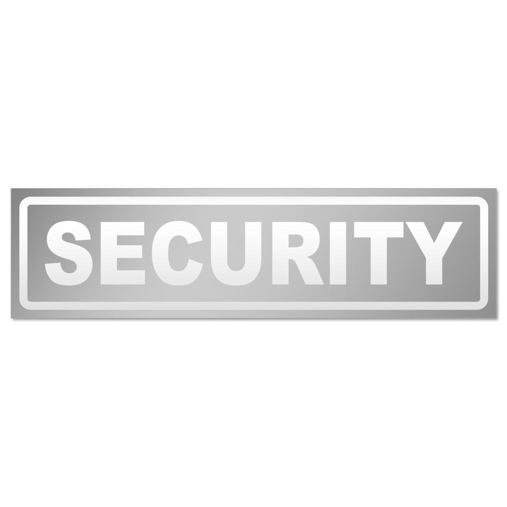 Security invertiert Magnetschild Schild magnetisch - Picture 24 of 25