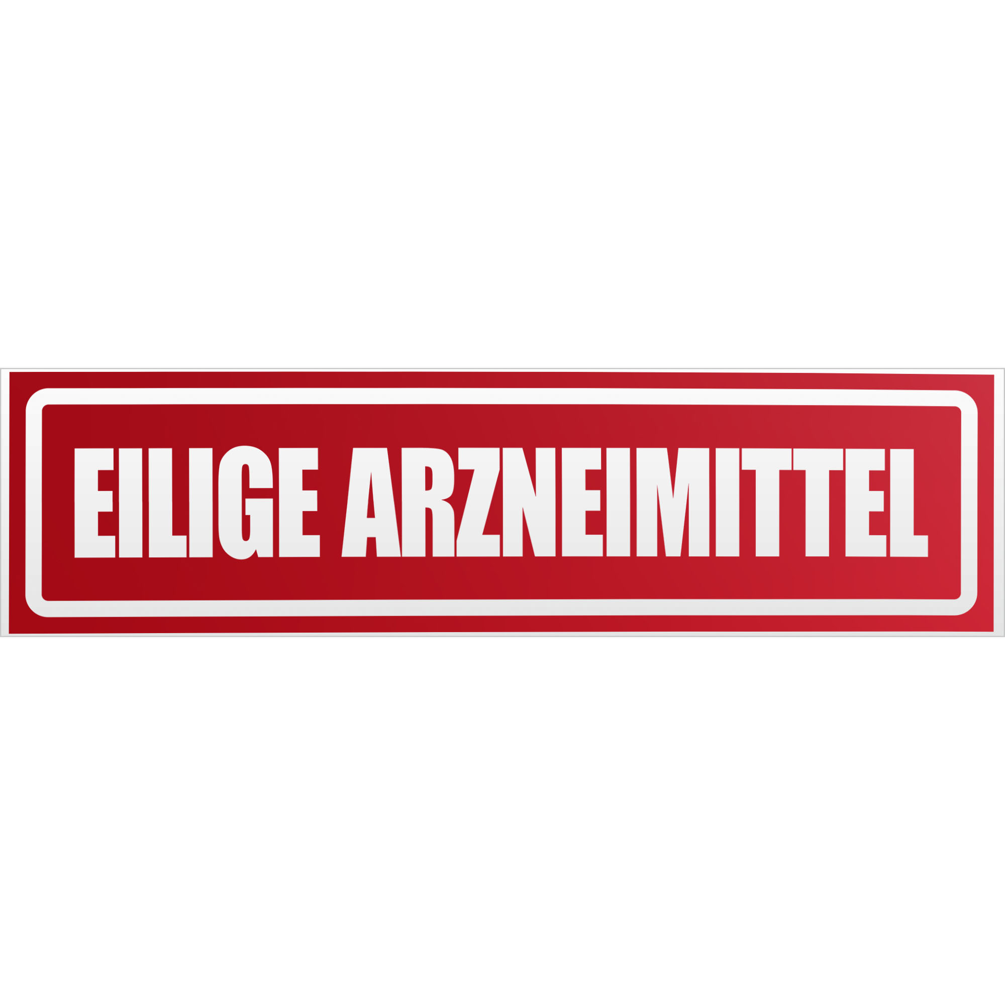 Eilige Arzneimittel invertiert Magnetschild Schild magnetisch - Picture 22 of 25