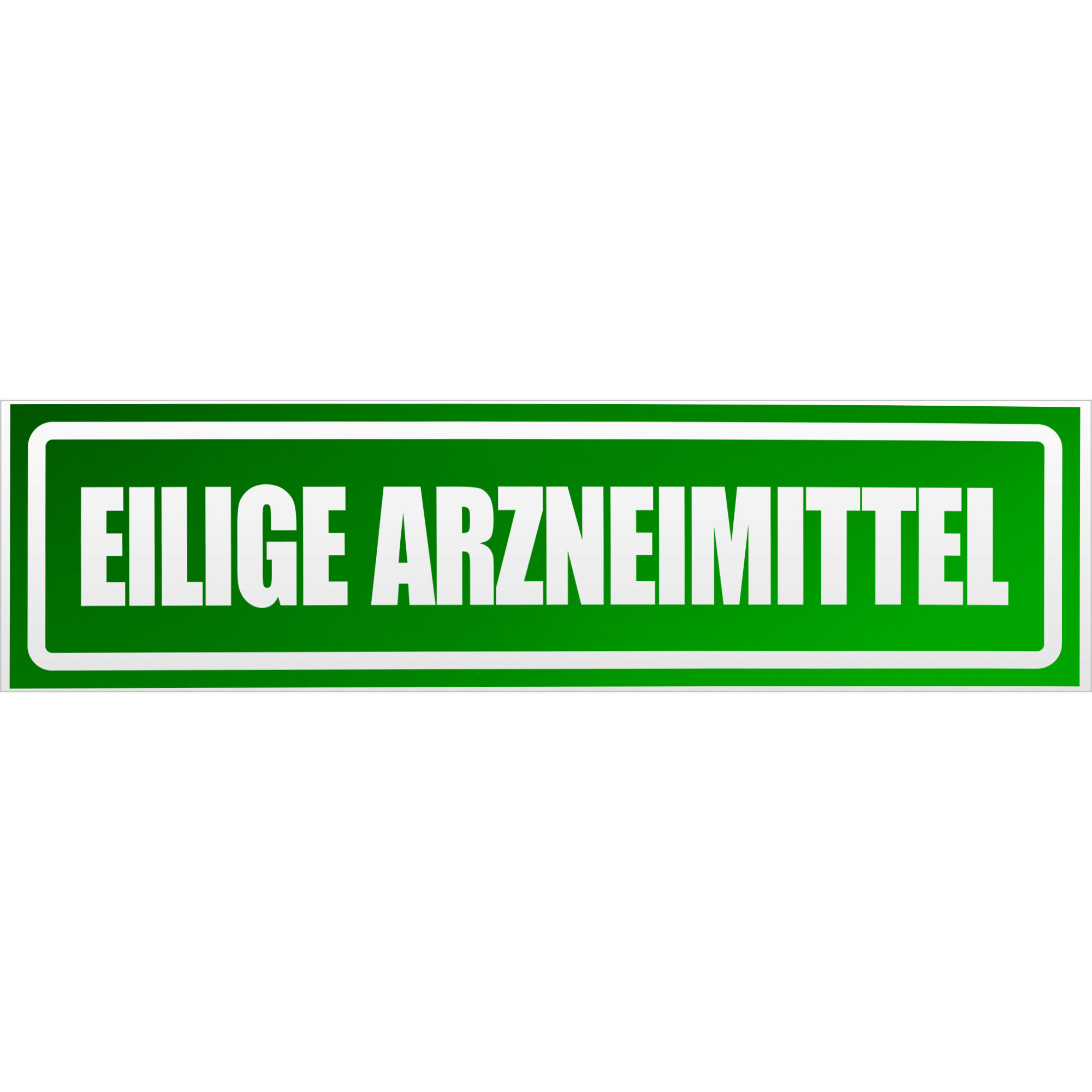 Eilige Arzneimittel invertiert Magnetschild Schild magnetisch - Picture 23 of 25
