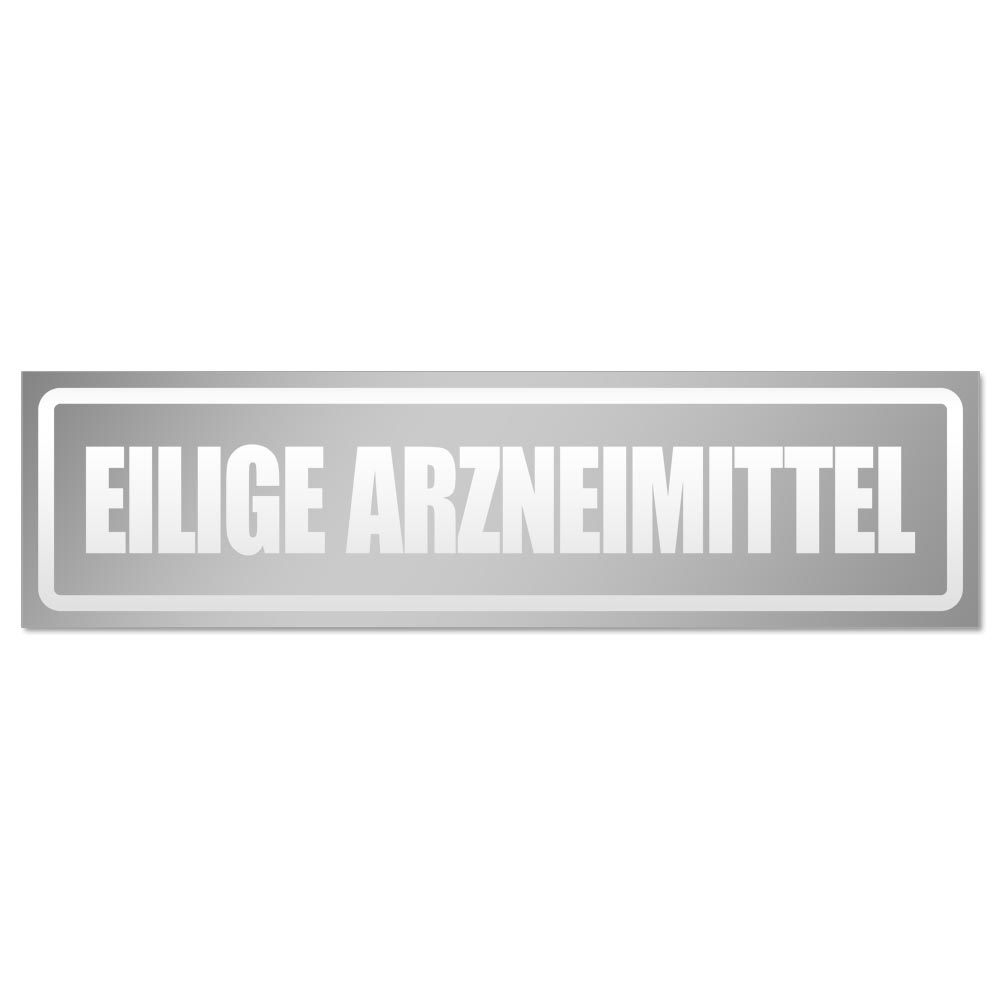 Eilige Arzneimittel invertiert Magnetschild Schild magnetisch - Picture 11 of 25