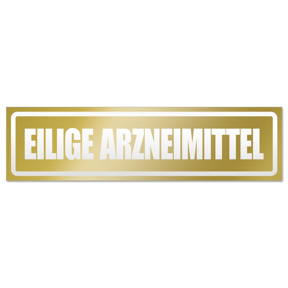 Eilige Arzneimittel invertiert Magnetschild Schild magnetisch - Picture 12 of 25