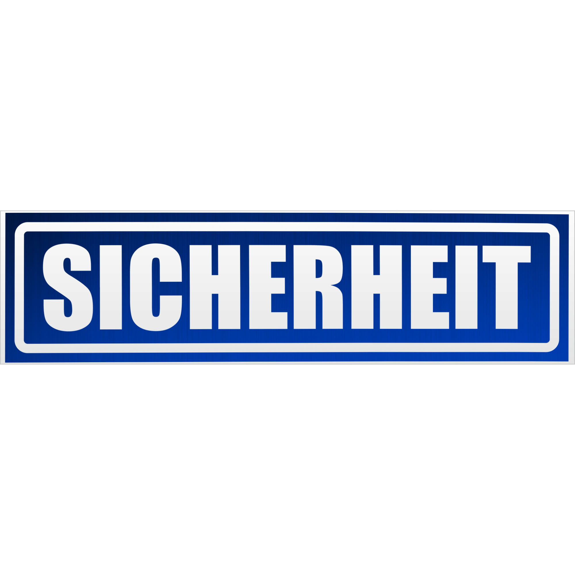 Sicherheit Security invertiert Magnetschild Schild magnetisch - Picture 24 of 25