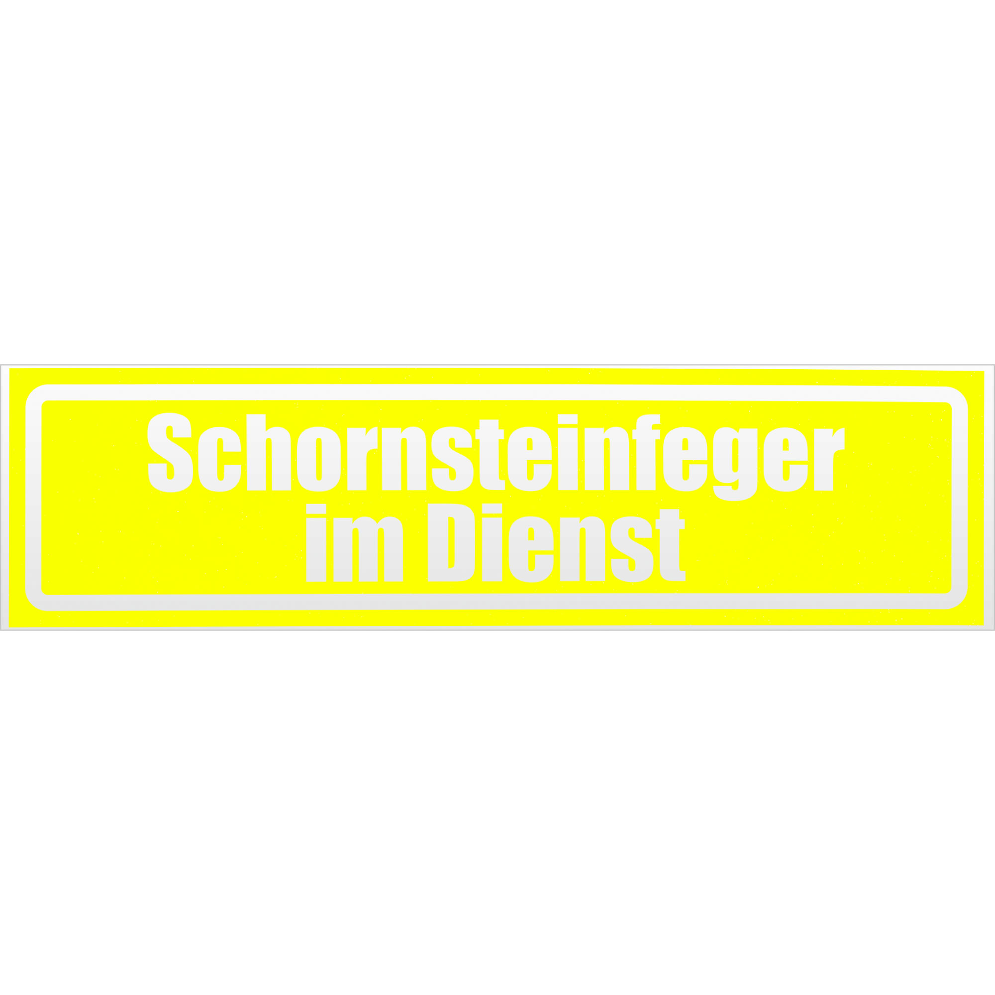 Schornsteinfeger im Dienst invertiert Magnetschild Schild magnetisch - Picture 16 of 25