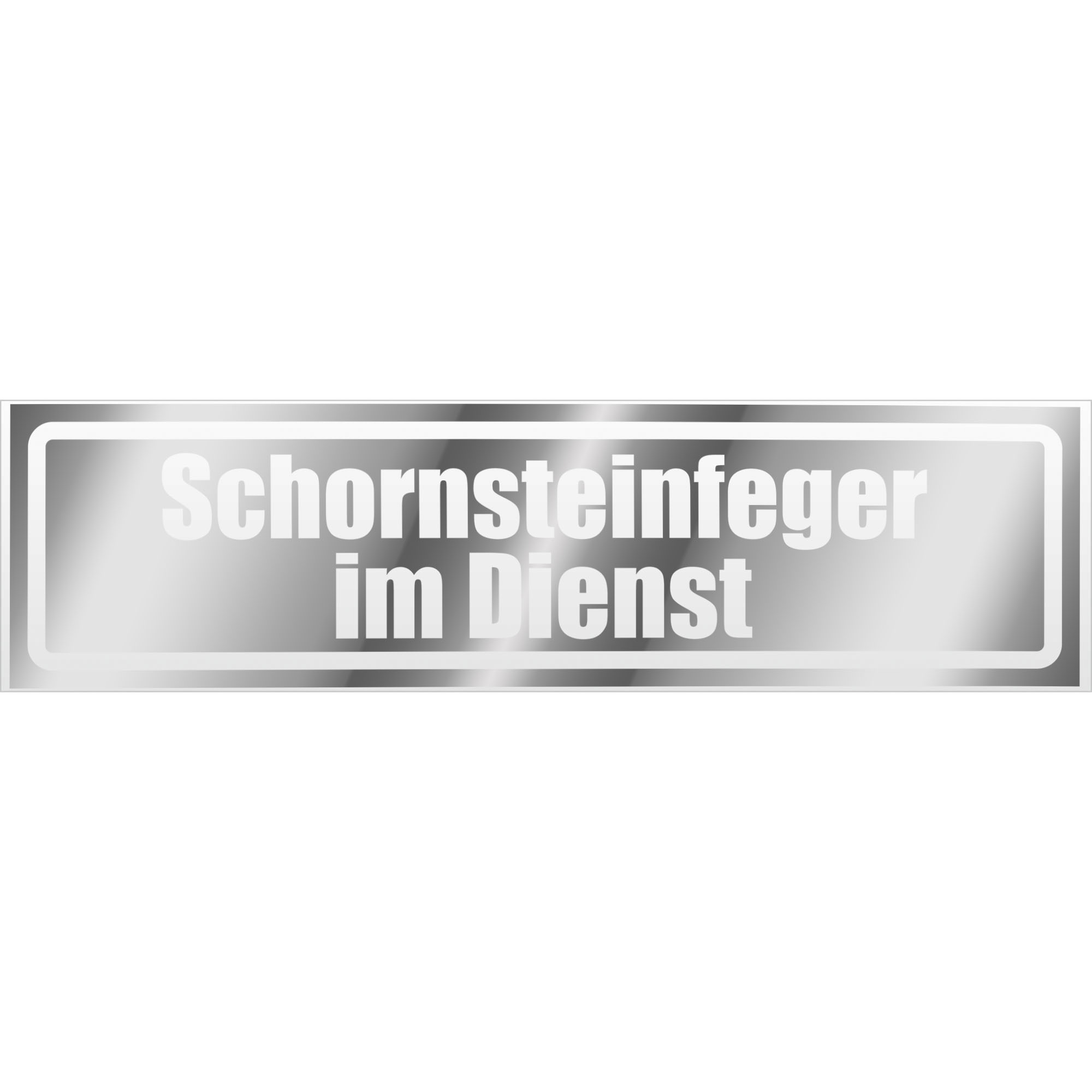 Schornsteinfeger im Dienst invertiert Magnetschild Schild magnetisch - Picture 20 of 25