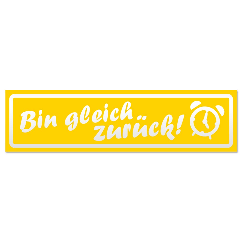 Torno subito indietro targhetta magnetica invertita insegna magnetica - Foto 5 di 25