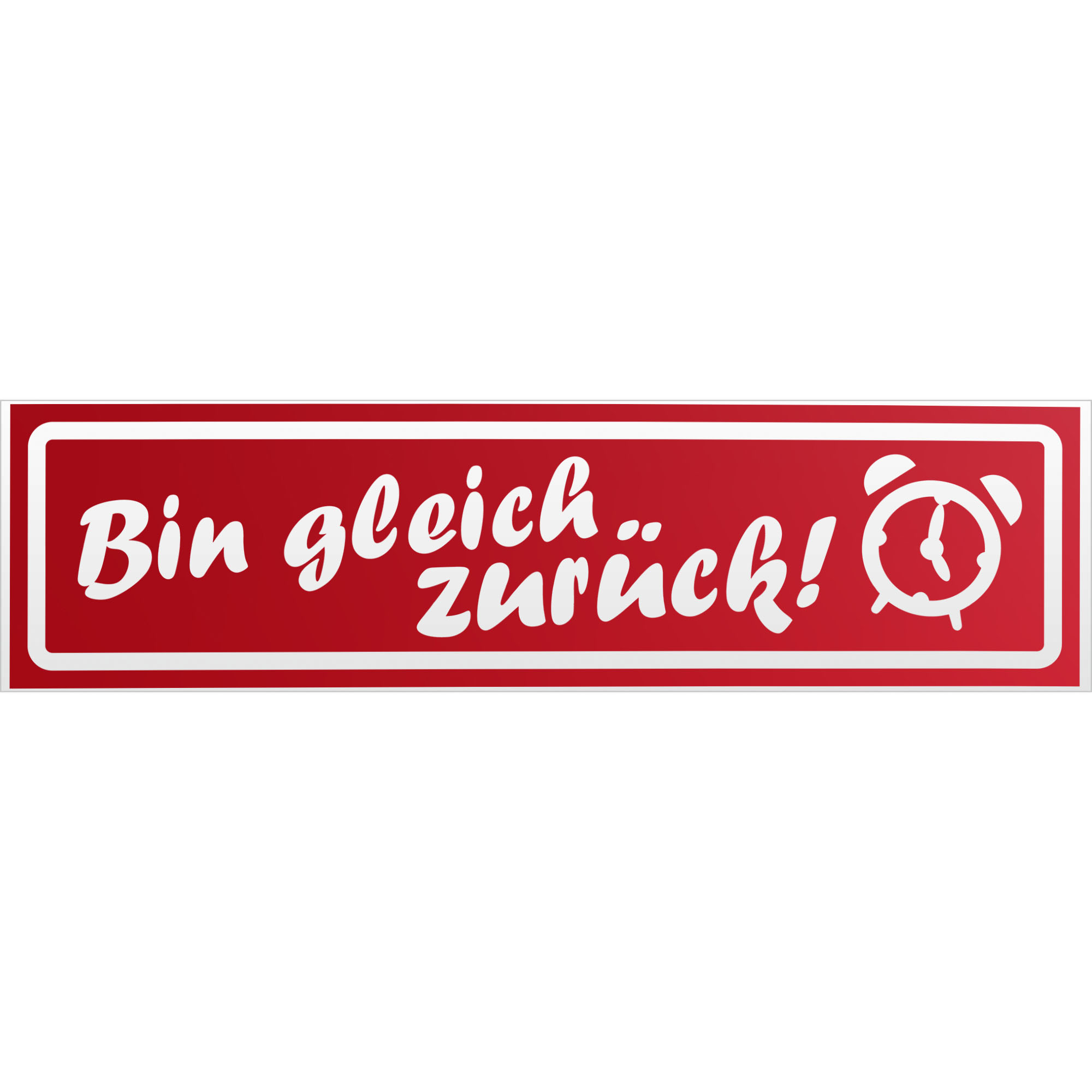 Torno subito indietro targhetta magnetica invertita insegna magnetica - Foto 22 di 25