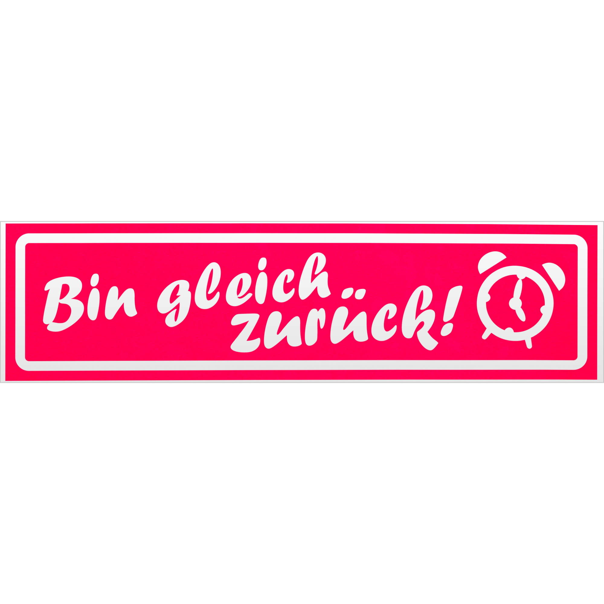 Torno subito indietro targhetta magnetica invertita insegna magnetica - Foto 18 di 25