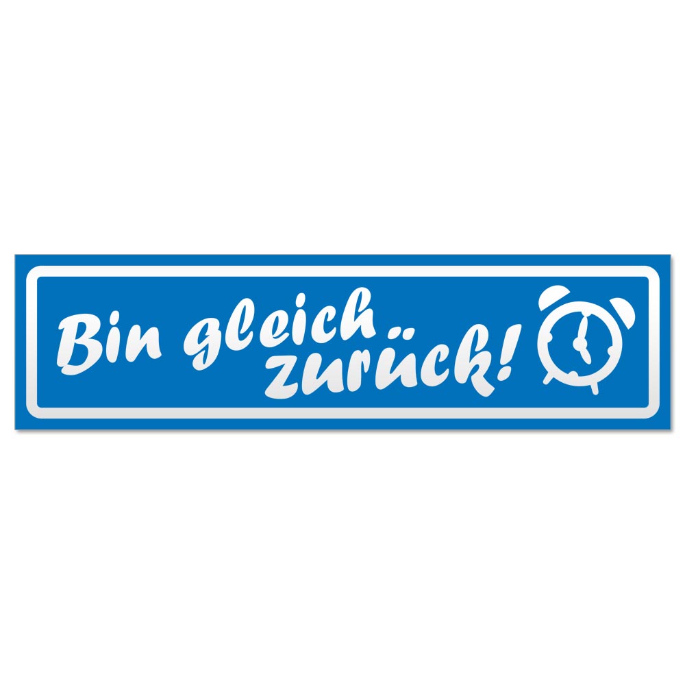 Torno subito indietro targhetta magnetica invertita insegna magnetica - Foto 6 di 25