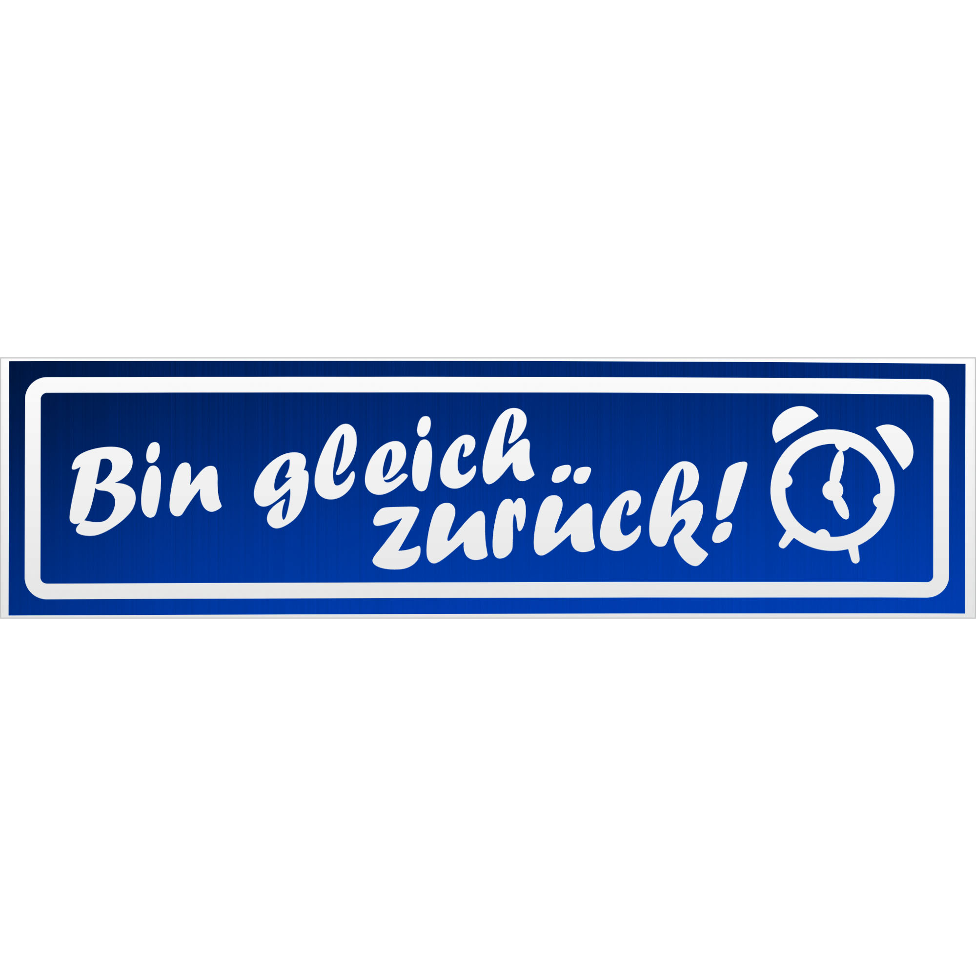 Torno subito indietro targhetta magnetica invertita insegna magnetica - Foto 24 di 25