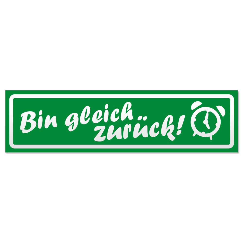 Torno subito indietro targhetta magnetica invertita insegna magnetica - Foto 15 di 25