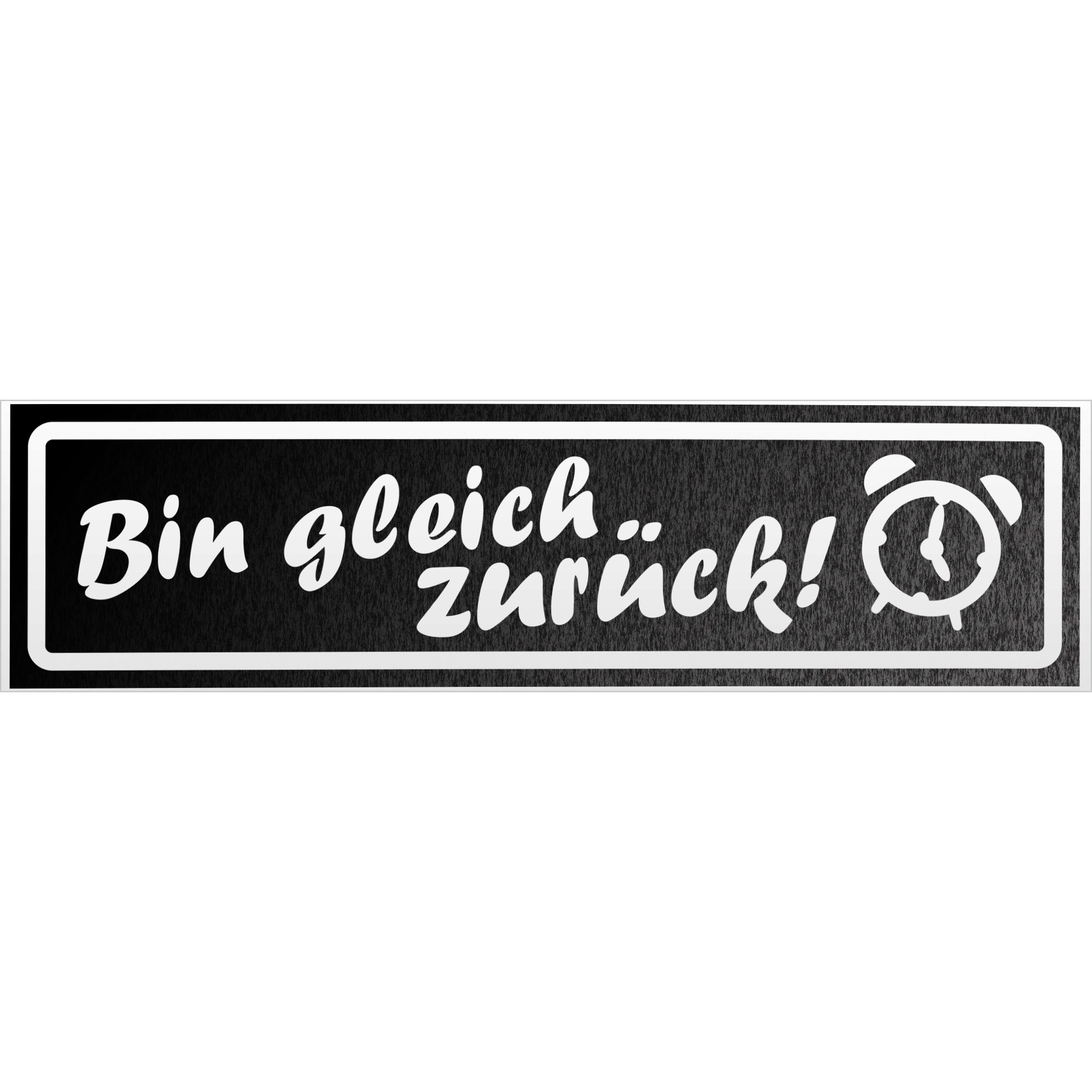 Torno subito indietro targhetta magnetica invertita insegna magnetica - Foto 25 di 25