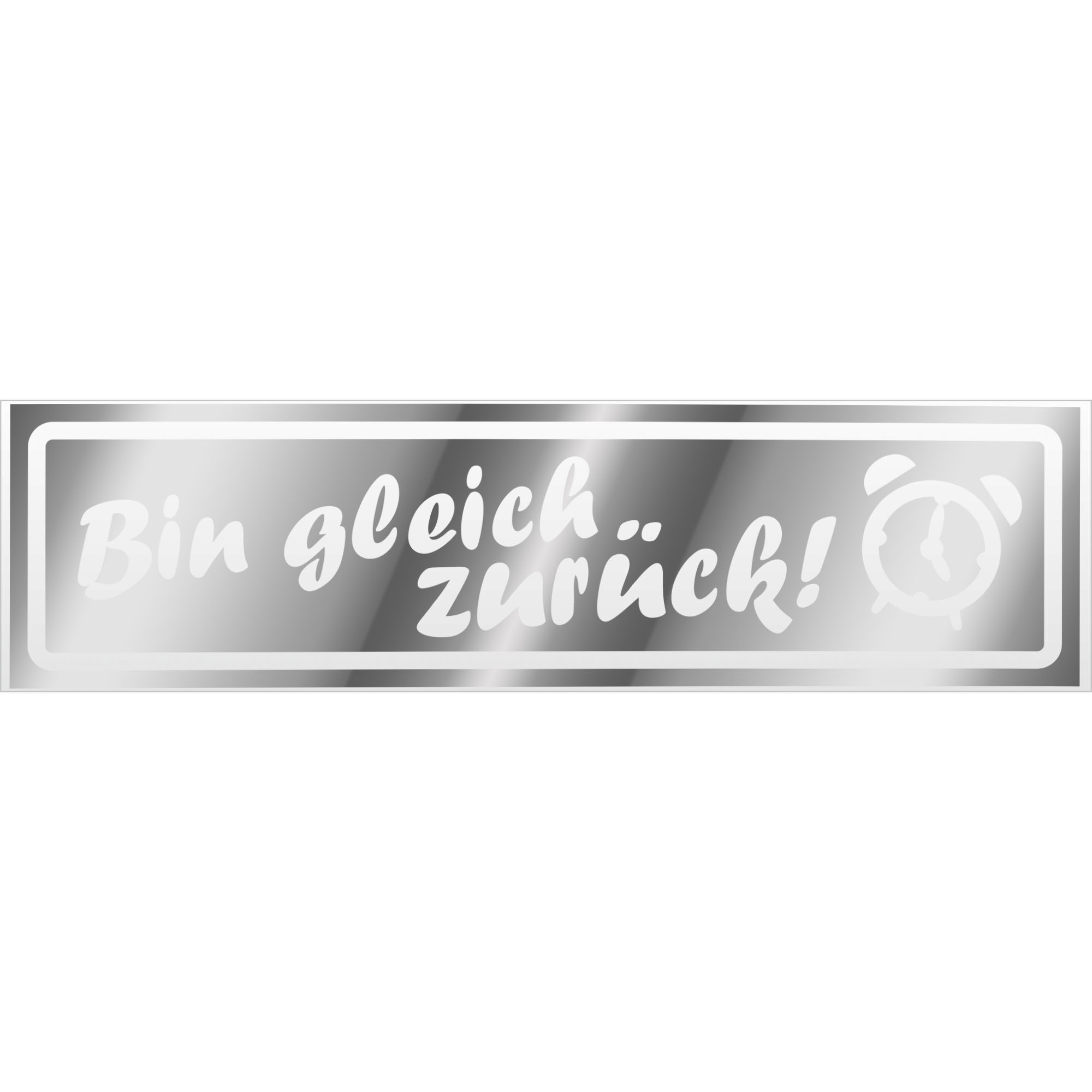 Torno subito indietro targhetta magnetica invertita insegna magnetica - Foto 20 di 25