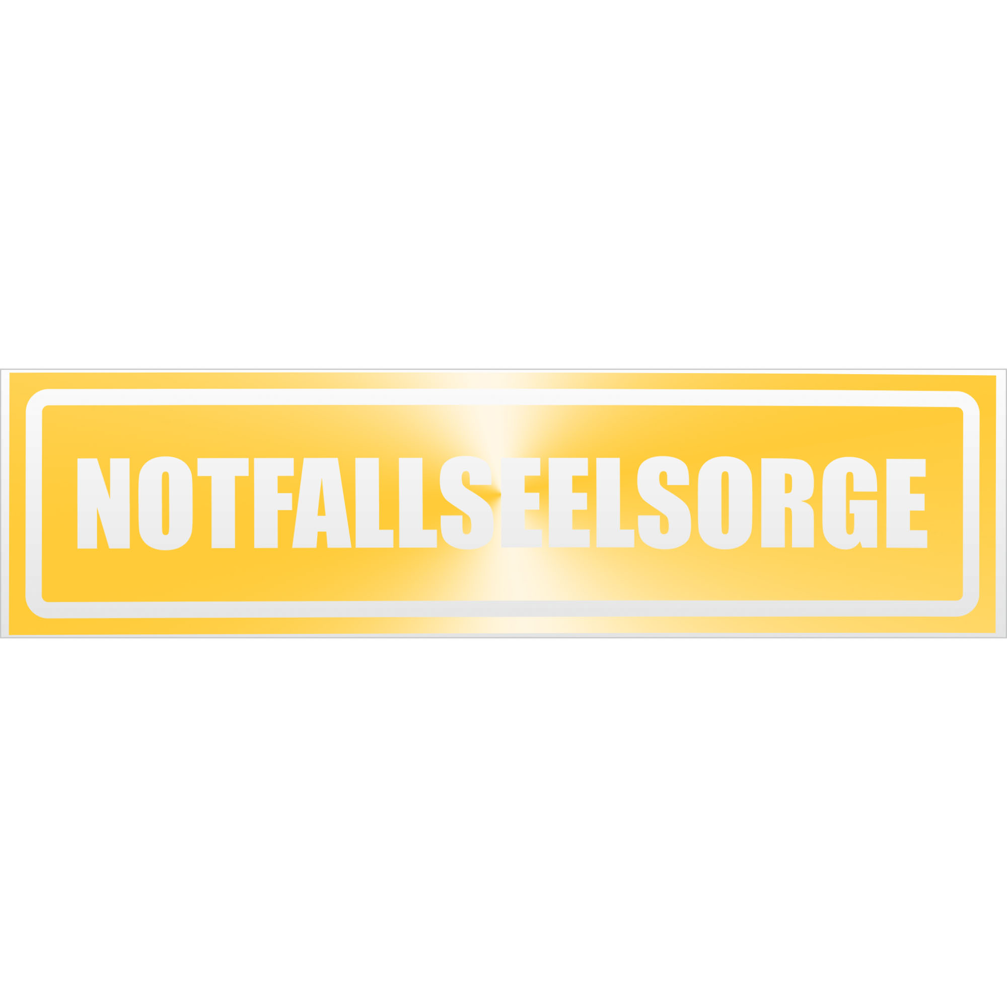 Notfallseelsorge invertiert Magnetschild Schild magnetisch - Picture 21 of 25