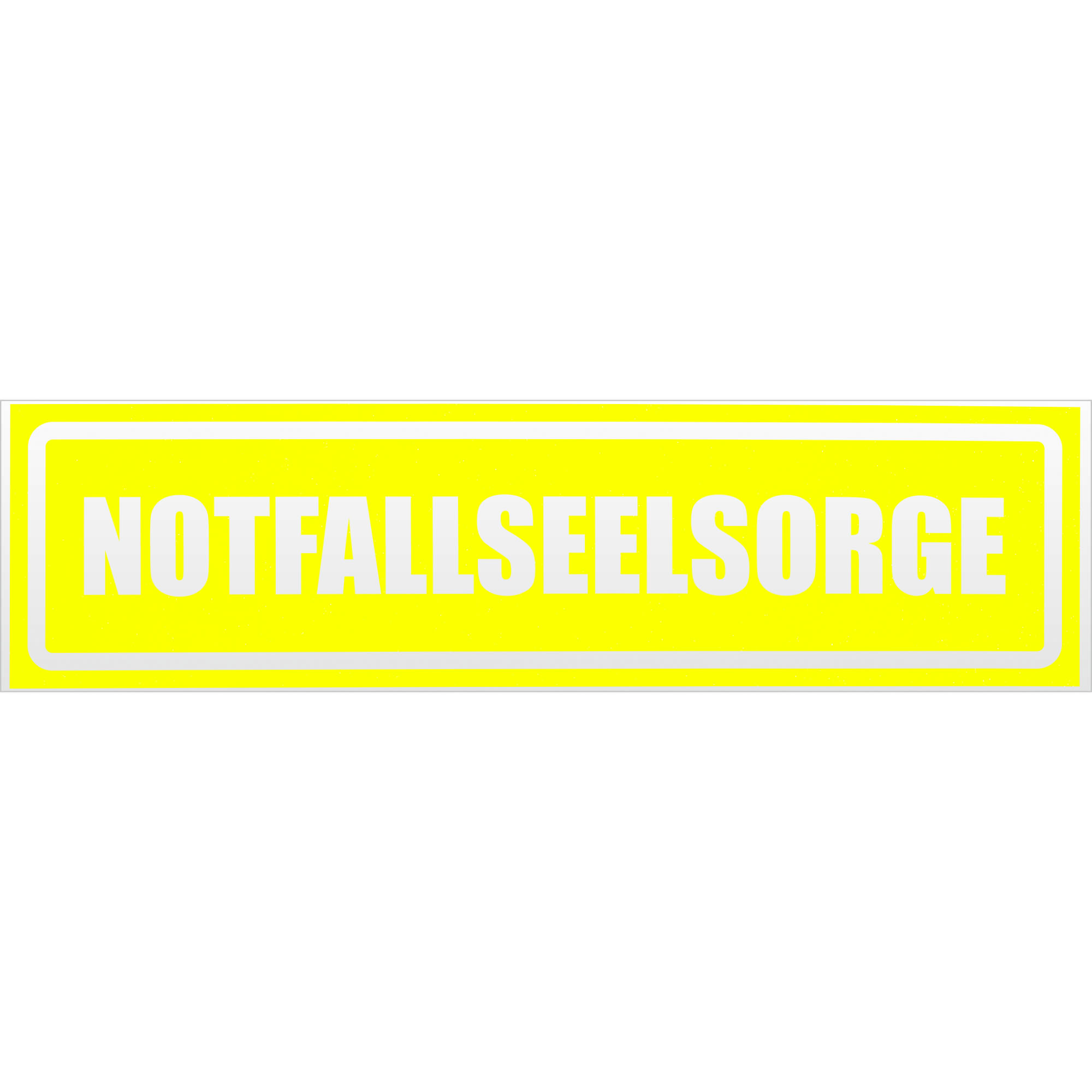 Notfallseelsorge invertiert Magnetschild Schild magnetisch - Picture 16 of 25