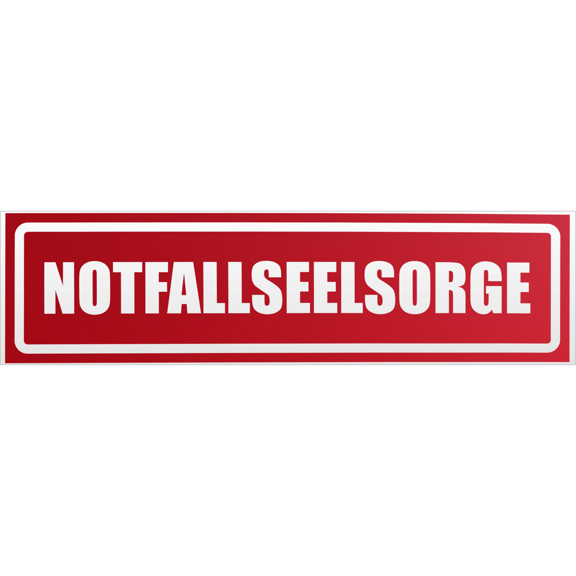 Notfallseelsorge invertiert Magnetschild Schild magnetisch - Picture 22 of 25