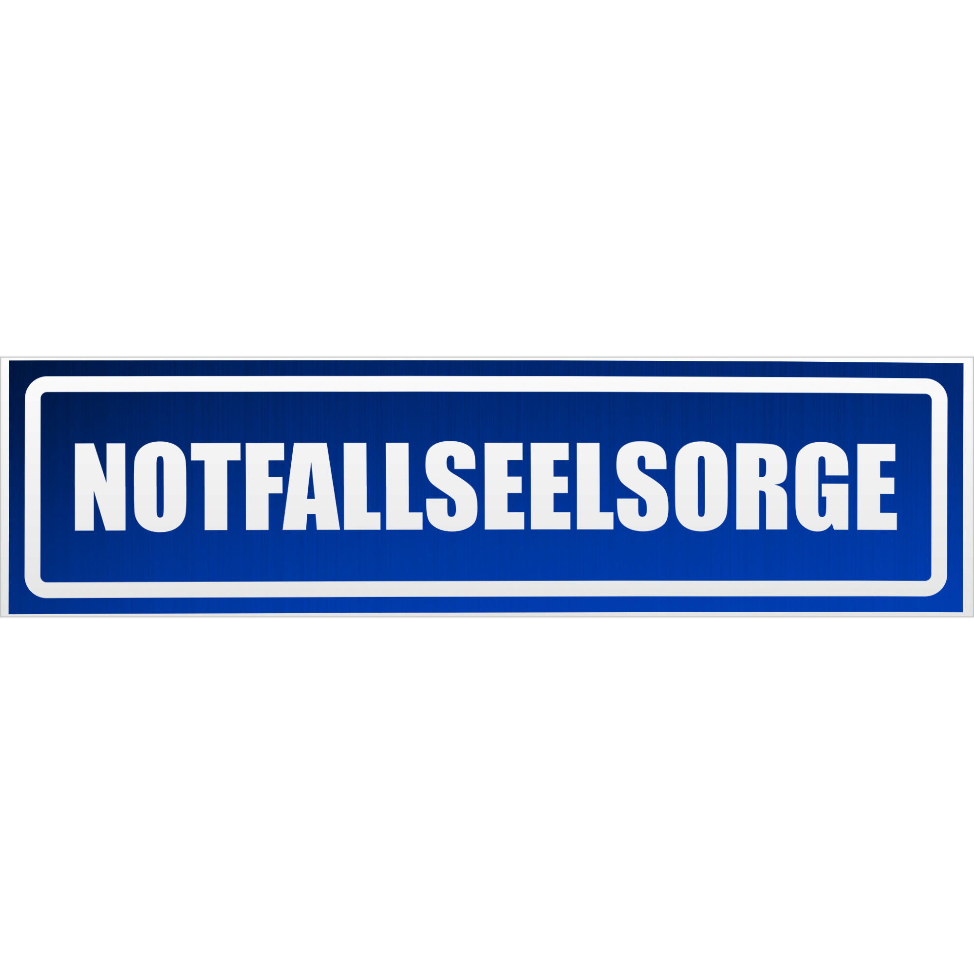 Notfallseelsorge invertiert Magnetschild Schild magnetisch - Picture 24 of 25