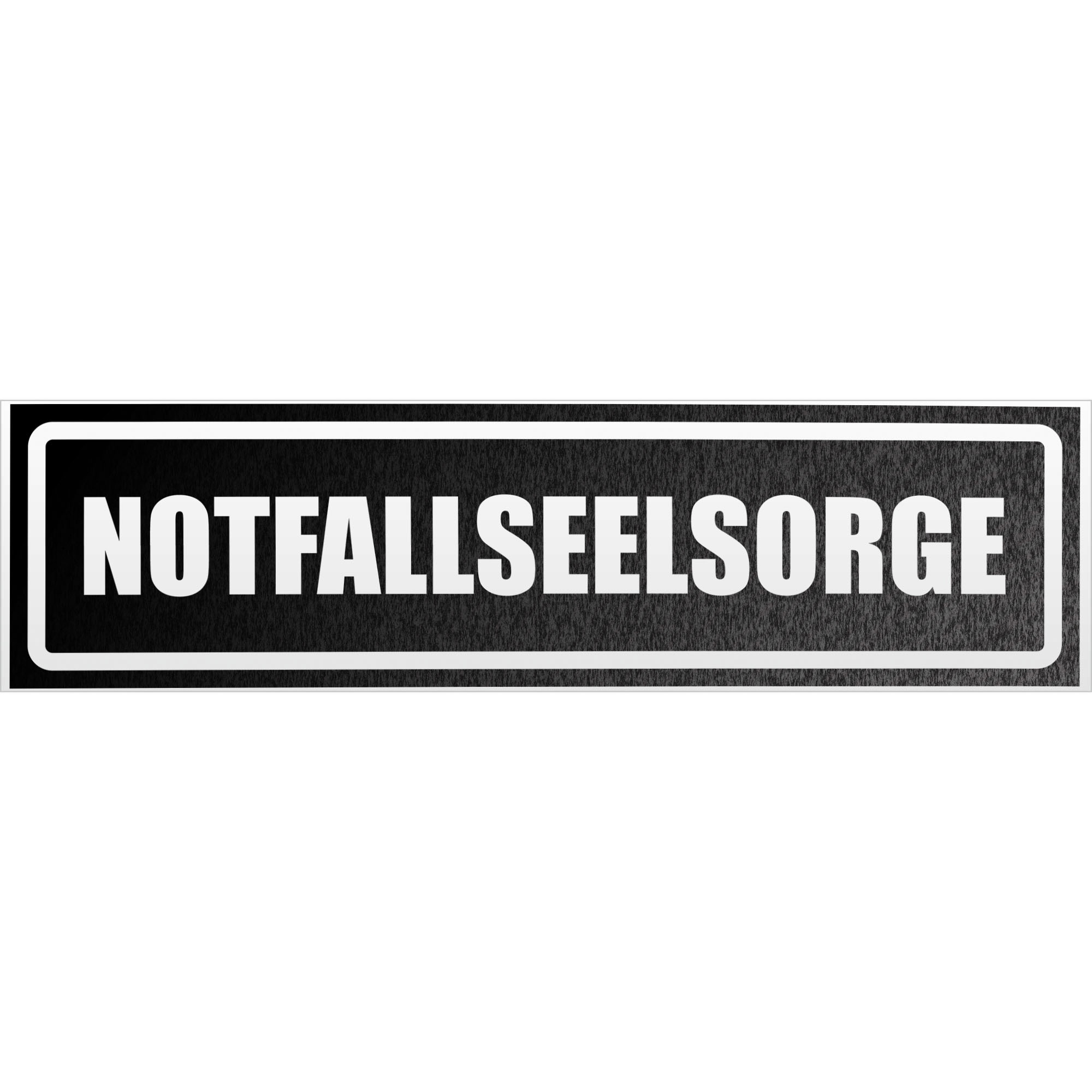 Notfallseelsorge invertiert Magnetschild Schild magnetisch - Picture 25 of 25